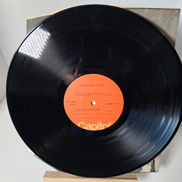 Status Quo, Live 2 Record Set, Vinyl Records - Picture 7 of 11